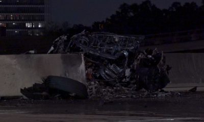 HPD: SWAT officers rescue wrong-way driver from fiery crash on Highway 288