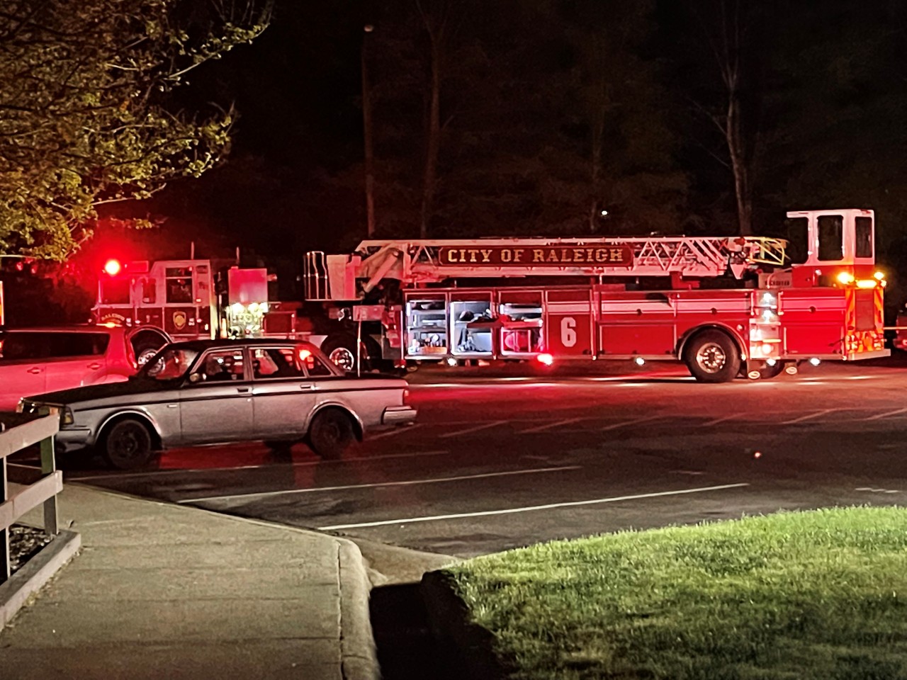 26 displaced by fire at North Carolina apartment complex