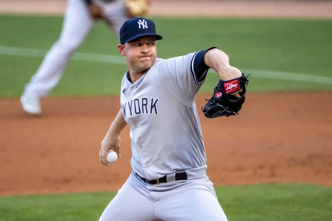 Like Rocco Baldelli, Yankees pitcher Michael King also graduated from Bishop Hendricken.