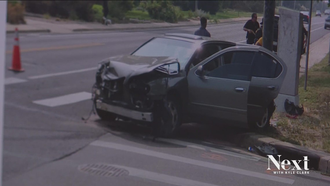 Man says intersection in his Denver neighborhood needs fixes after dozens of wrecks