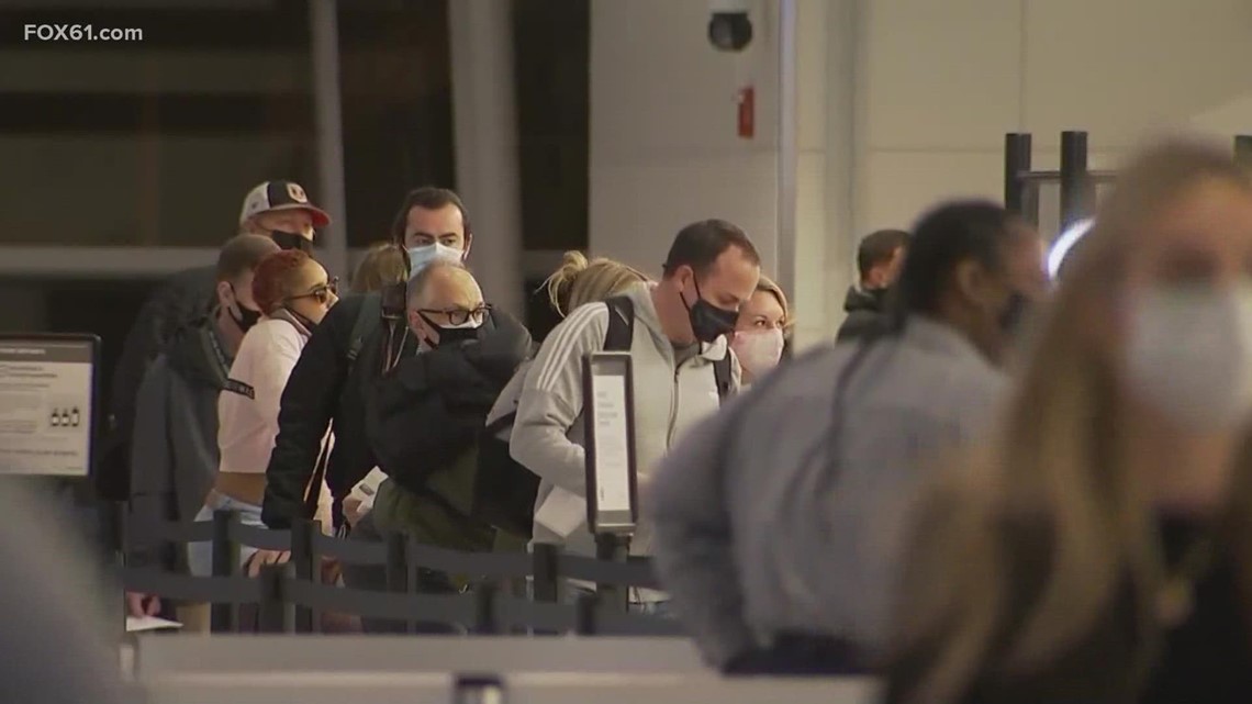 Effective immediately, masks no longer required at Connecticut airports