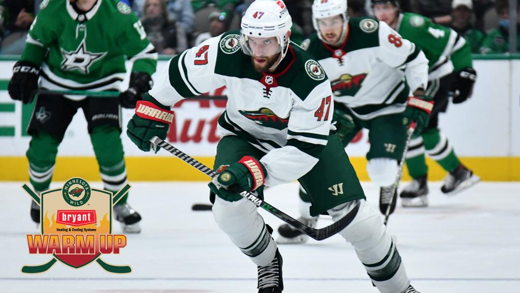 Wild Warmup: Minnesota at Dallas