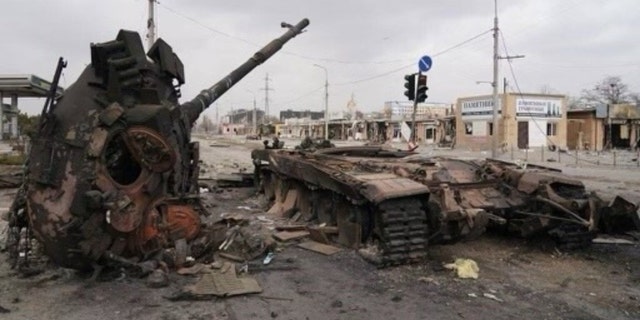 Destruction in Ukraine captured by a Global Guardian agent.