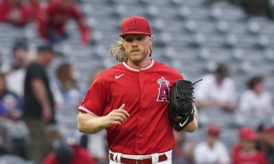 New pitcher Noah Syndergaard eager to show his progress for Angels, who fall to 0-2