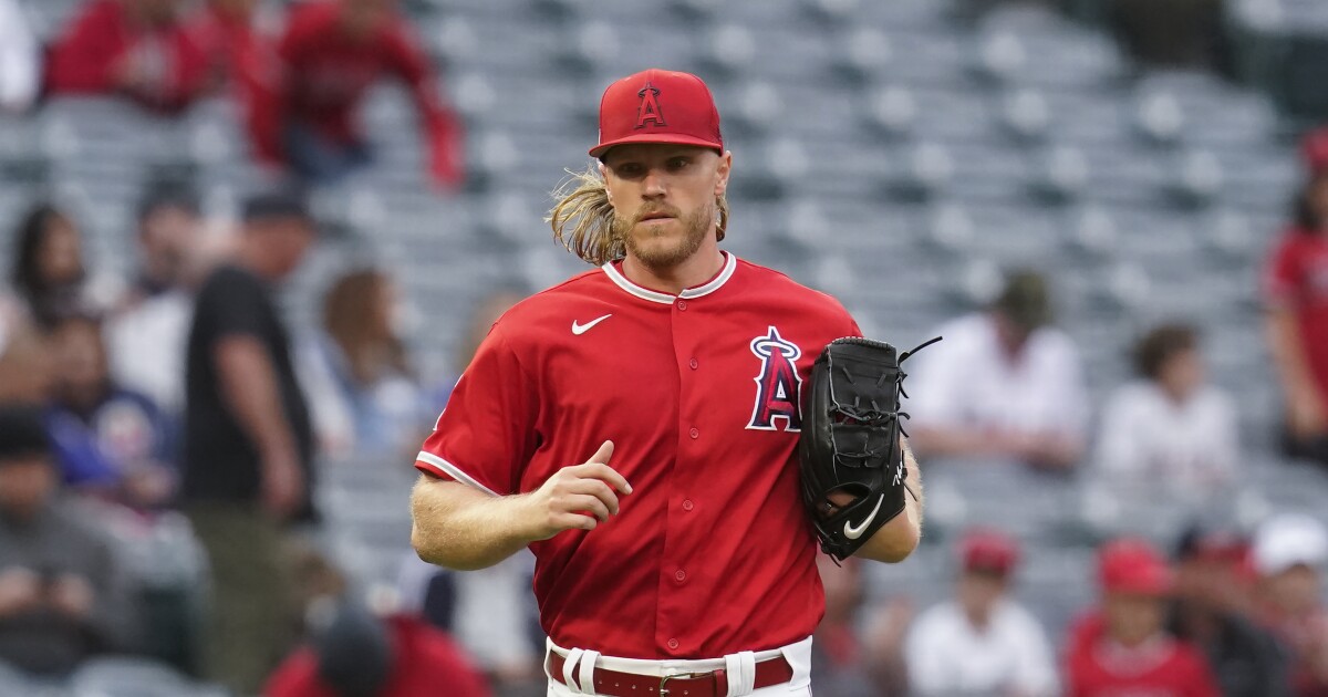 New pitcher Noah Syndergaard eager to show his progress for Angels, who fall to 0-2