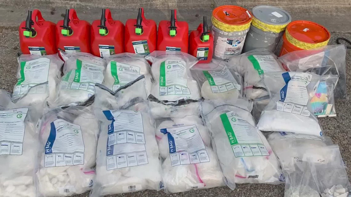  million worth of meth found in home of woman who called police under the influence