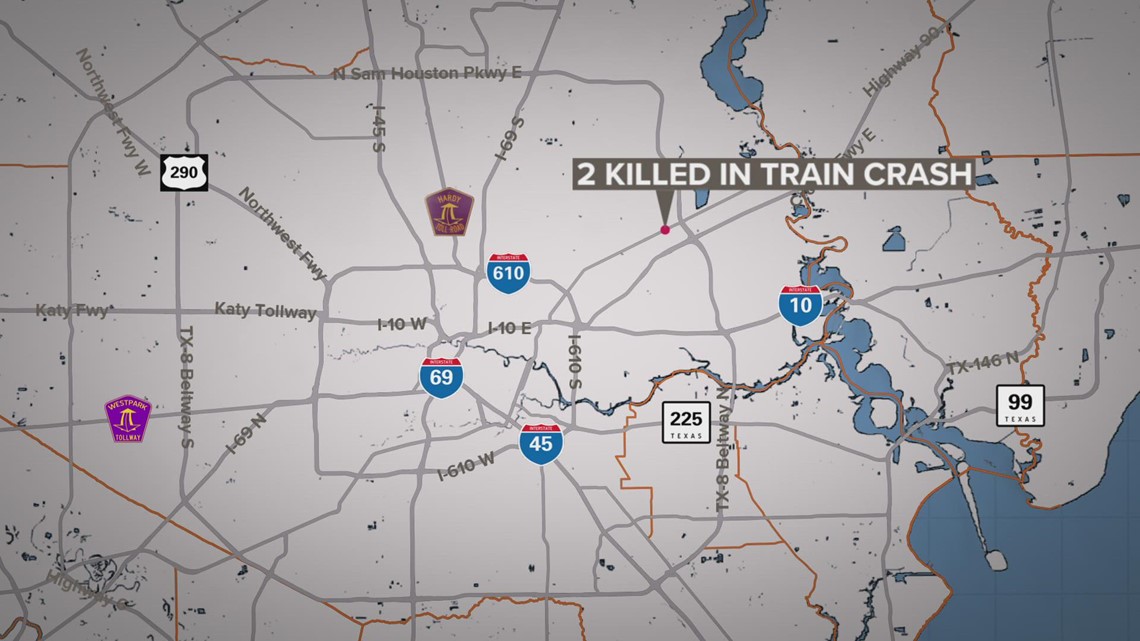 HCSO: 2 dead after Amtrak train hits car in NE Harris County