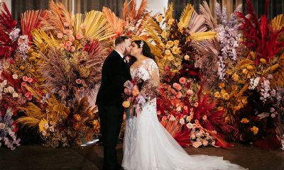 A Dreamy Wedding With Dramatic Florals in Minneapolis