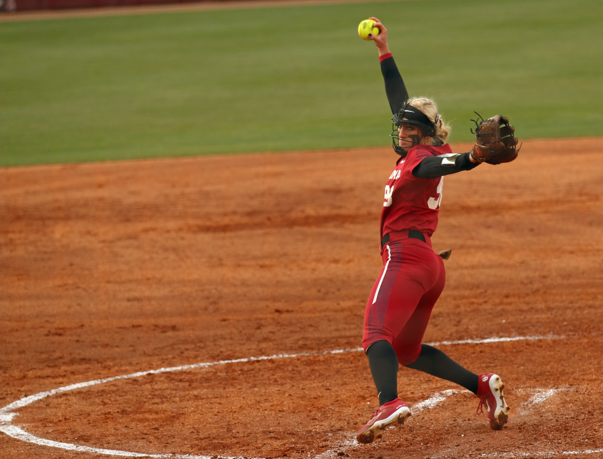 Oklahoma Softball: Jordy Bahl Silences Texas to Open Series With a Win