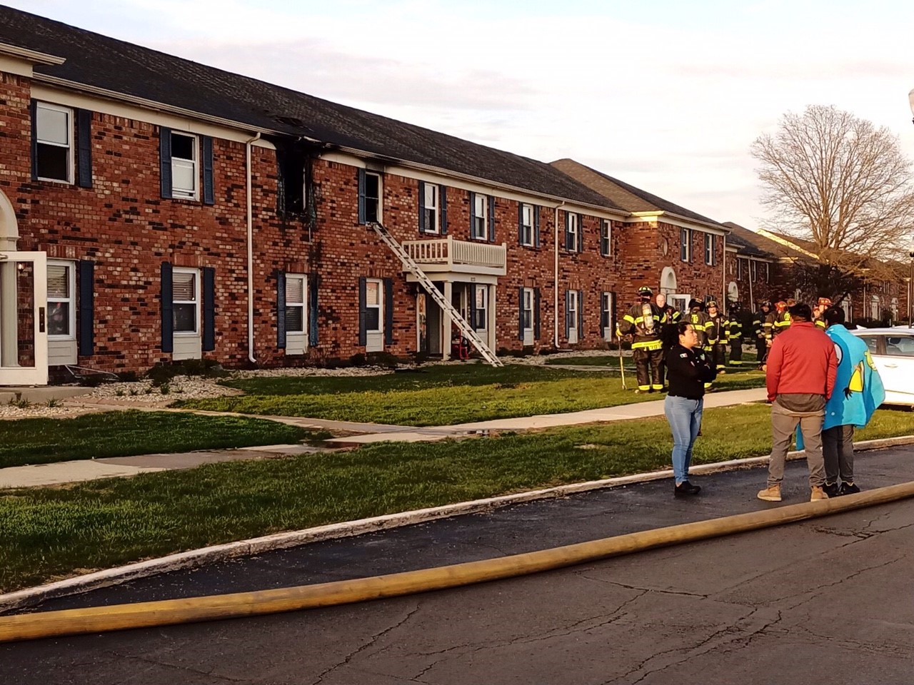 IFD respond to fire at Lake Castleton Apartments