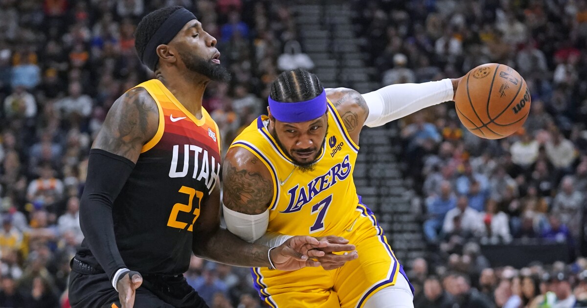 With no LeBron James or Anthony Davis, Lakers’ playoff hopes in turmoil