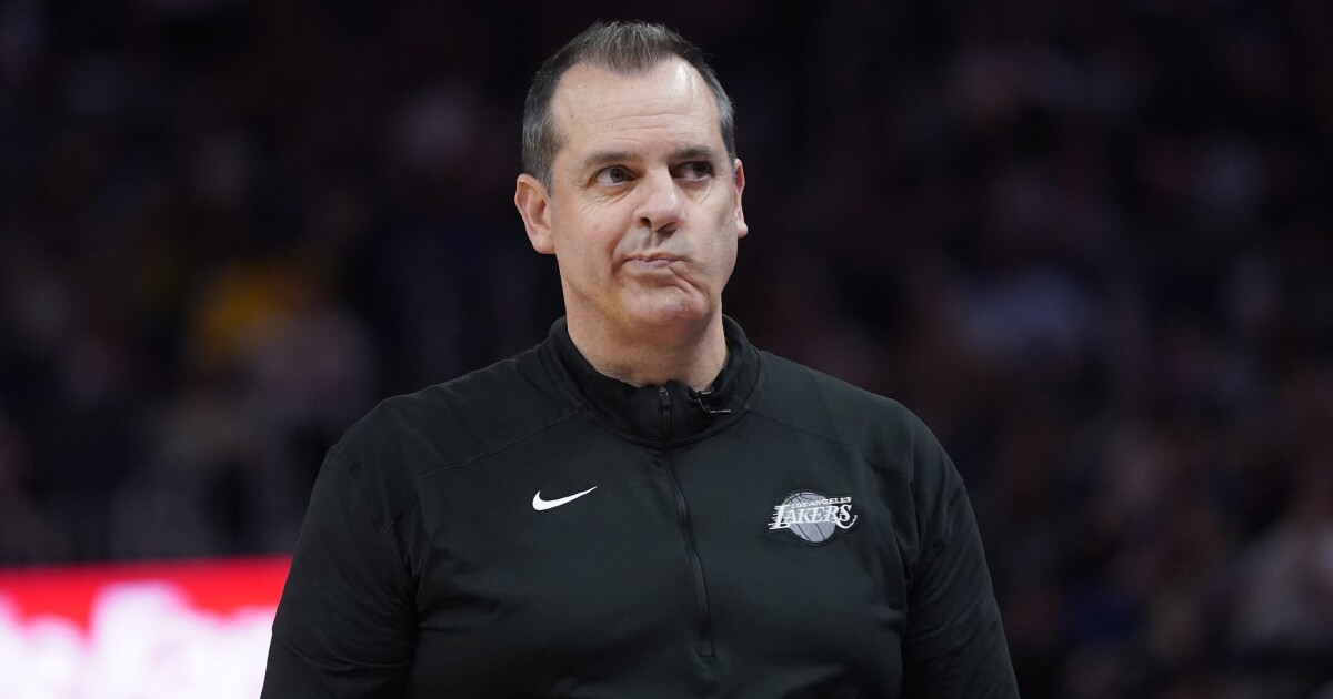 Lakers fire coach Frank Vogel after season burdened by injuries and turmoil