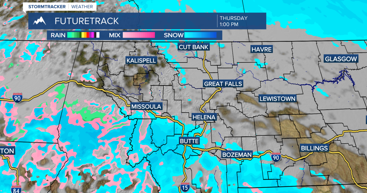 Weather Forecast: Snow in southwest Montana Thursday