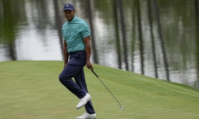 Tiger Woods rallies with four birdies and will make cut at Masters