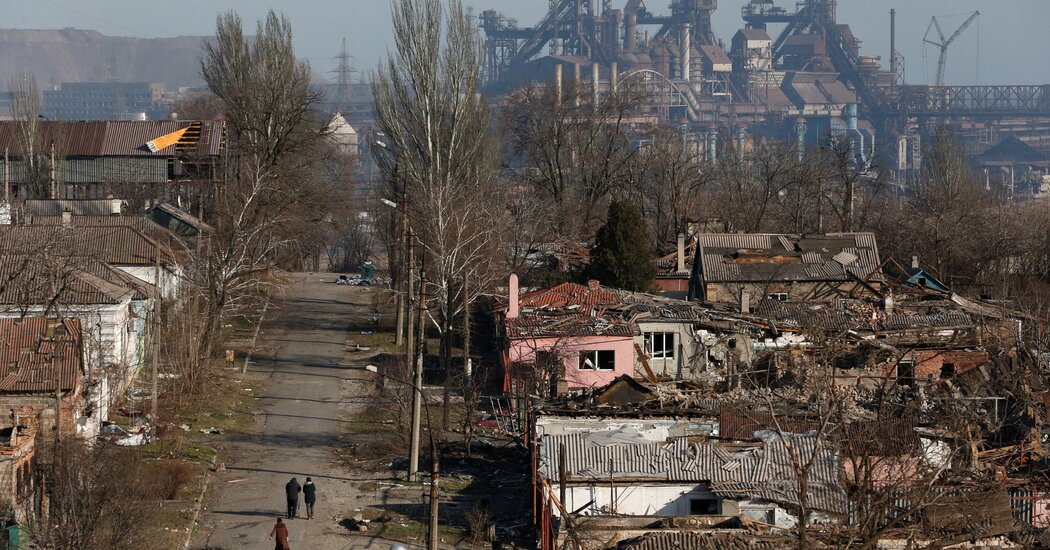 Western powers look into an unverified claim of possible use of a chemical agent in Mariupol.