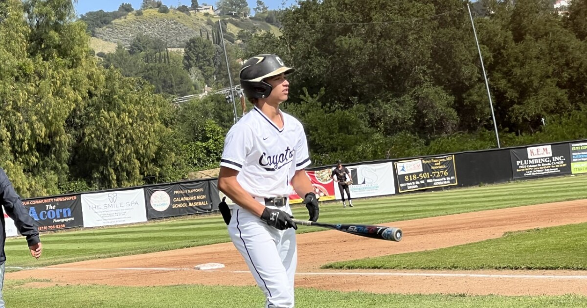 Calabasas baseball is rising behind Phoenix Call