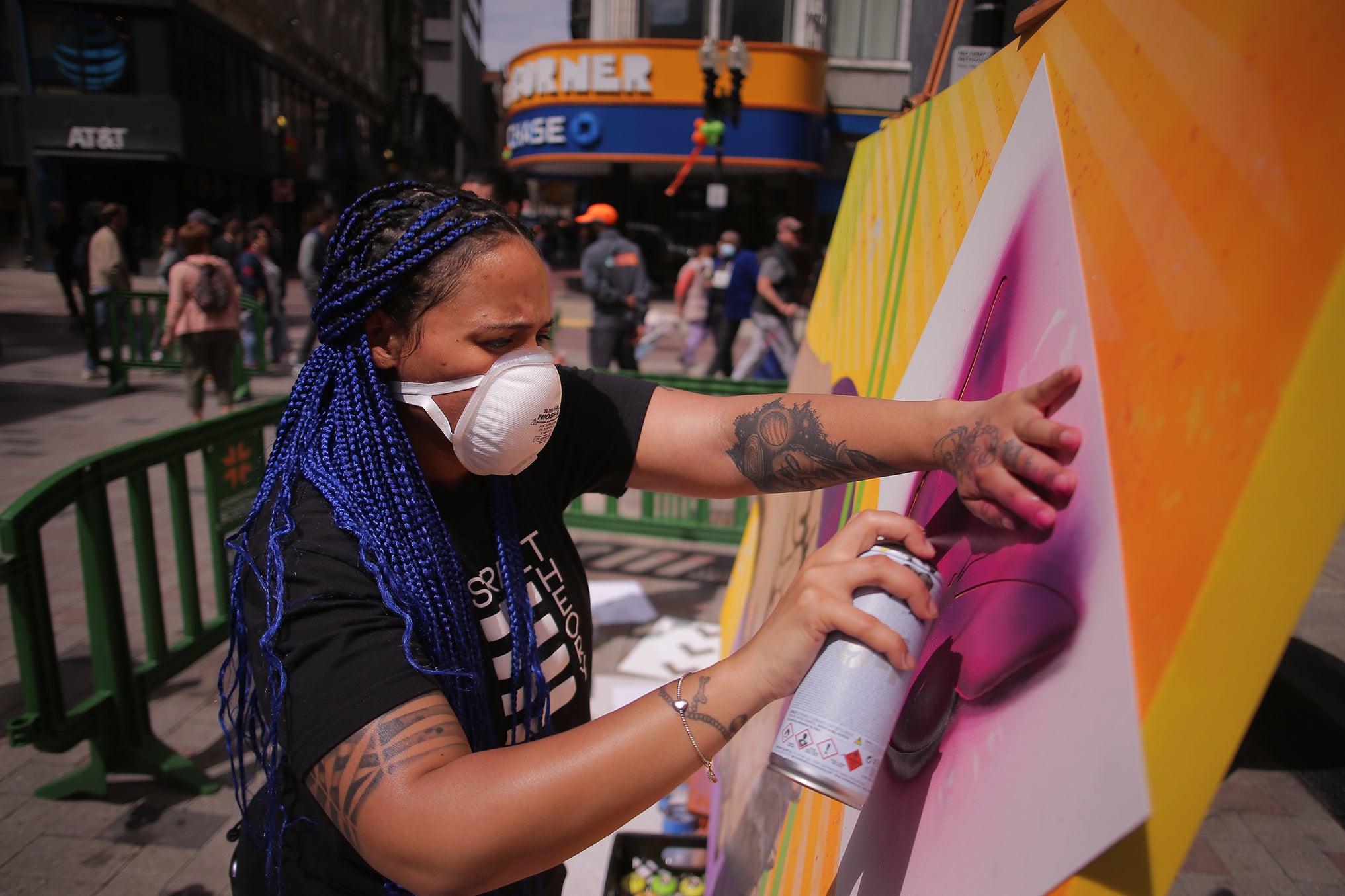 Scenes from the Boston Blooms Block Party