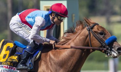 Second-time starter Taiba pulls off shocker with Santa Anita Derby win