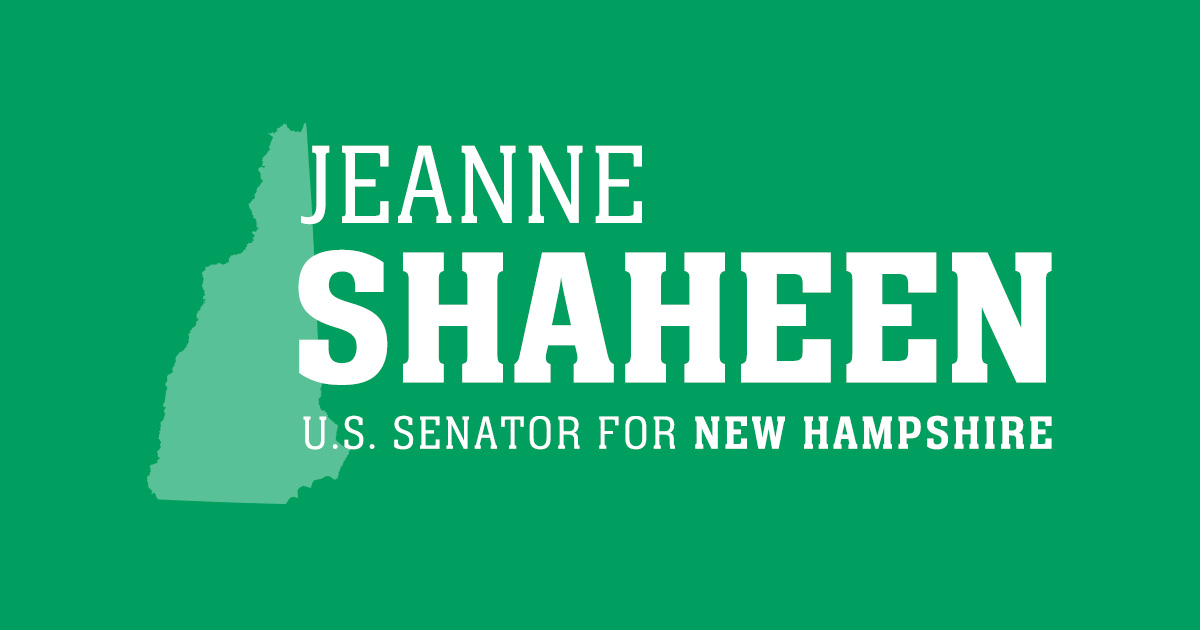 Shaheen, NH Delegation Welcome .4M for 12 NH Health Care Providers in Latest PRF Allocation | U.S. Senator Jeanne Shaheen of New Hampshire