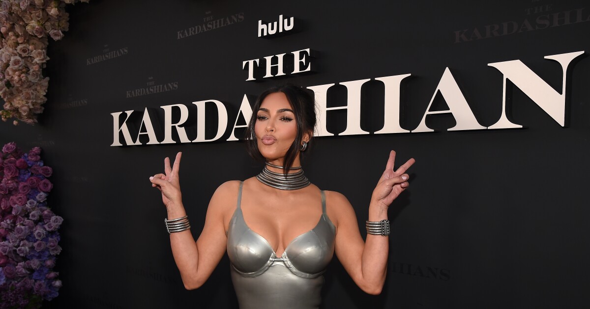 Kim Kardashian, Pete Davidson hit up her work party: ‘The Kardashians’ premiere