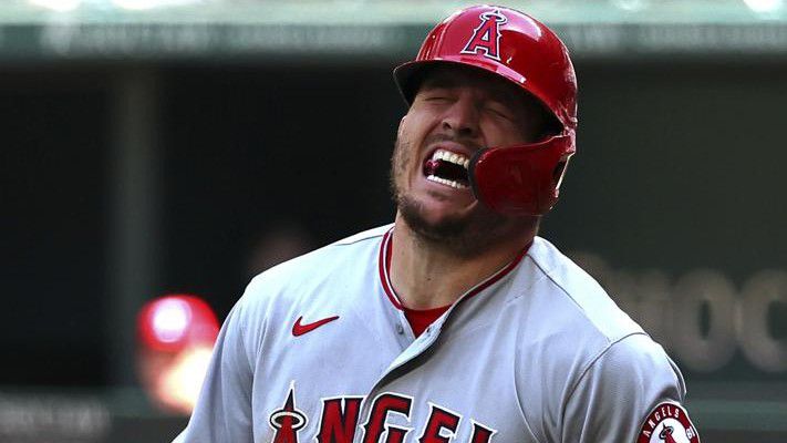 Angels’ Trout hit by pitch in win over Texas; X-rays negative