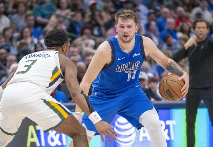 Luka Doncic, Dallas Mavericks, Utah Jazz