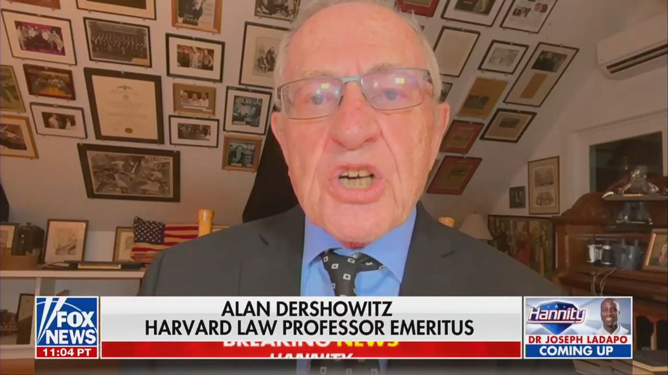 DOJ has “enough evidence” to indict Trump, Alan Dershowitz says