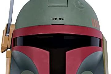 STAR WARS Boba Fett Electronic Mask with Sound Effects, Costume for Kids, Toys for 5 Year Old Boys and Girls