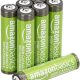 Amazon Basics 8-Pack Rechargeable AAA NiMH High-Capacity Batteries, 850 mAh, Recharge up to 500x Times, Pre-Charged