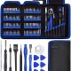 Electronic Screwdriver Set, 126 in 1 Computer Tool Kit with 112 Bits, Professional Cell Phone Repair Tool Kit for Laptop, PC, MacBook, iPhone, Tablet, PS4, Xbox, Game Console