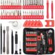 SHARDEN Precision Screwdriver Set 56 in 1 Magnetic Driver Kit Professional Electronics Repair Tool Kit with Portable Bag for iPhone, Smartphone, iPad, PC, Computer, Laptop, Tablet, Game Console, Watch