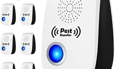 2023 Upgraded Ultrasonic Pest Repeller, Indoor Pest Repellent 8 Packs, Electronic Plug in Pest Control for Roach, Ant, Rodent, Mouse, Bugs, Mosquito, Spider Repellent for House, Garage, Warehouse