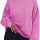 ANRABESS Womens Oversized Sweatshirts Turtleneck Pullover Long Sleeve Hoodies Tops Fall Outfits 2023 Clothes