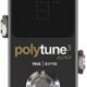 TC Electronic POLYTUNE 3 NOIR Tiny Polyphonic Tuner with Multiple Tuning Modes and Built-In BONAFIDE BUFFER