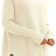 LILLUSORY Women’s Turtleneck Oversized Sweaters 2023 Fall Batwing Sleeve Pullover Ribbed Knit Tunic Sweater