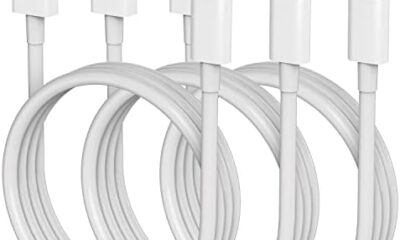 iPhone Charger 6 Feet Apple MFi Certified, Lightning Cable 6FT Fast Charging Cord Compatible with iPhone 14 13 12 11 Pro Max XR XS X 8 7 Plus 6S / iPad/Airpods (3 Pack)