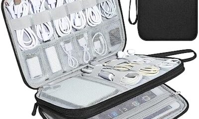 CILLA Electronics Organizer Travel, Travel Cord Organizer Case, Compact Electronics Accessories Bag for Cable, Cord, Charger, Phone