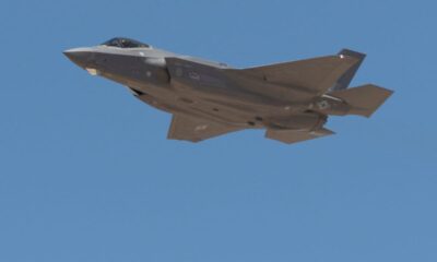 Missing F-35 jet was ‘almost going inverted’ before crash, witness says