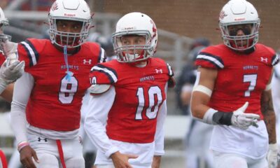 Junior at Division III school becomes first woman non-kicker to appear in college football game