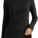 Womens Long Sleeve Turtleneck T-Shirts Mock Neck Underwear Fall Winter Fashion Base Layer Casual Lightweight Soft Tops