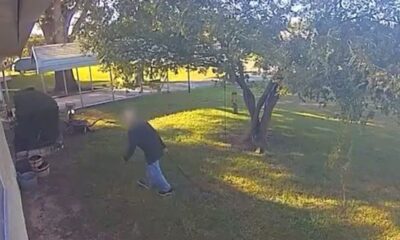 Florida girls hide from shotgun-wielding man who enters home: video