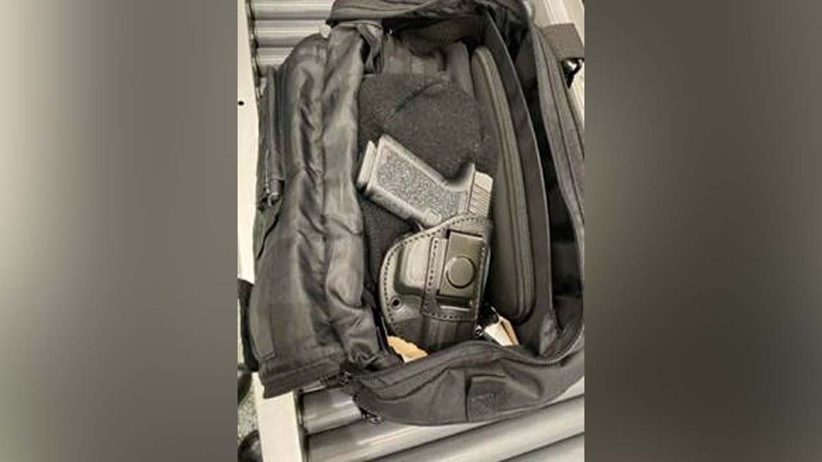 Gun found inside bag at airport security checkpoint