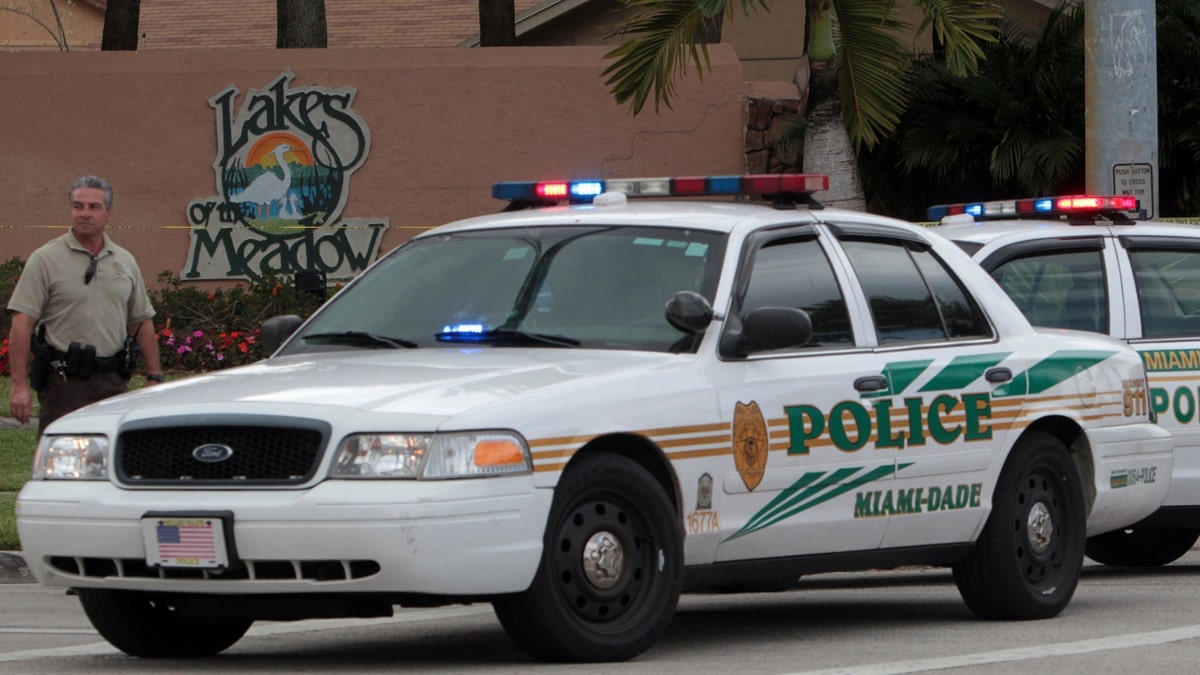 Miami-Dade Police vehicles