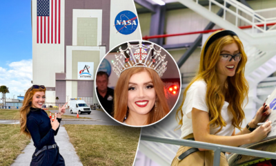 Miss England is invited to tour NASA’s Kennedy Space Center after expressing dream of being an astronaut