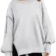 Trendy Queen Womens Oversized Crewneck Sweatshirts Hoodies Fall Outfits Fashion Teen Girls Y2k Winter Clothes
