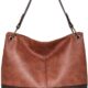 Montana West Hobo Bag Purses and Handbags for Women Top Handle Handbags with Pockets Zipper