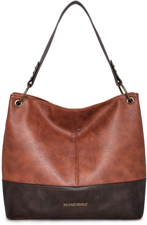 Montana West Hobo Bag Purses and Handbags for Women Top Handle Handbags with Pockets Zipper