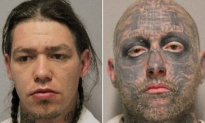 Arizona crime duo, including man with full-face tattoo, busted for alleged armed robberies