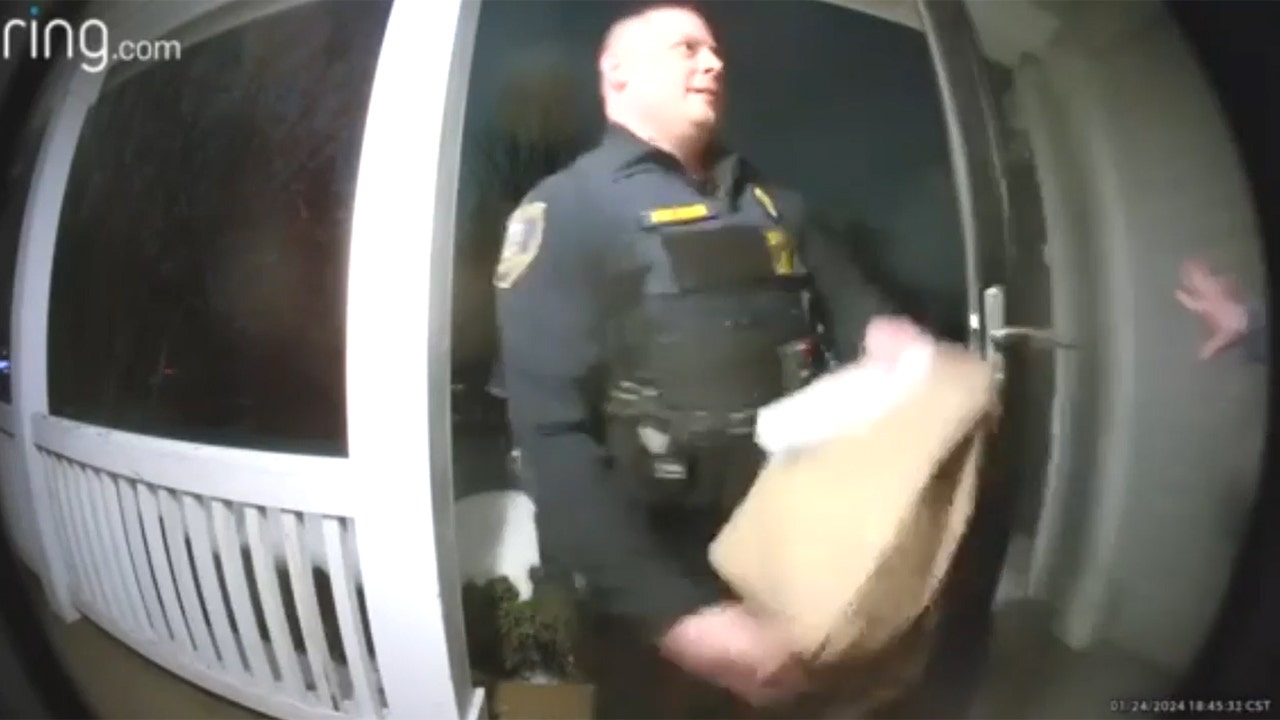 Video shows Illinois deputy deliver DoorDash order after driver gets arrested: 'No one went hungry'