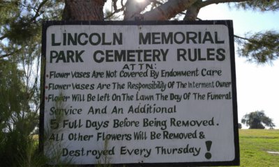 Graves at California cemetery robbed of nameplates a week after similar incident in nearby city